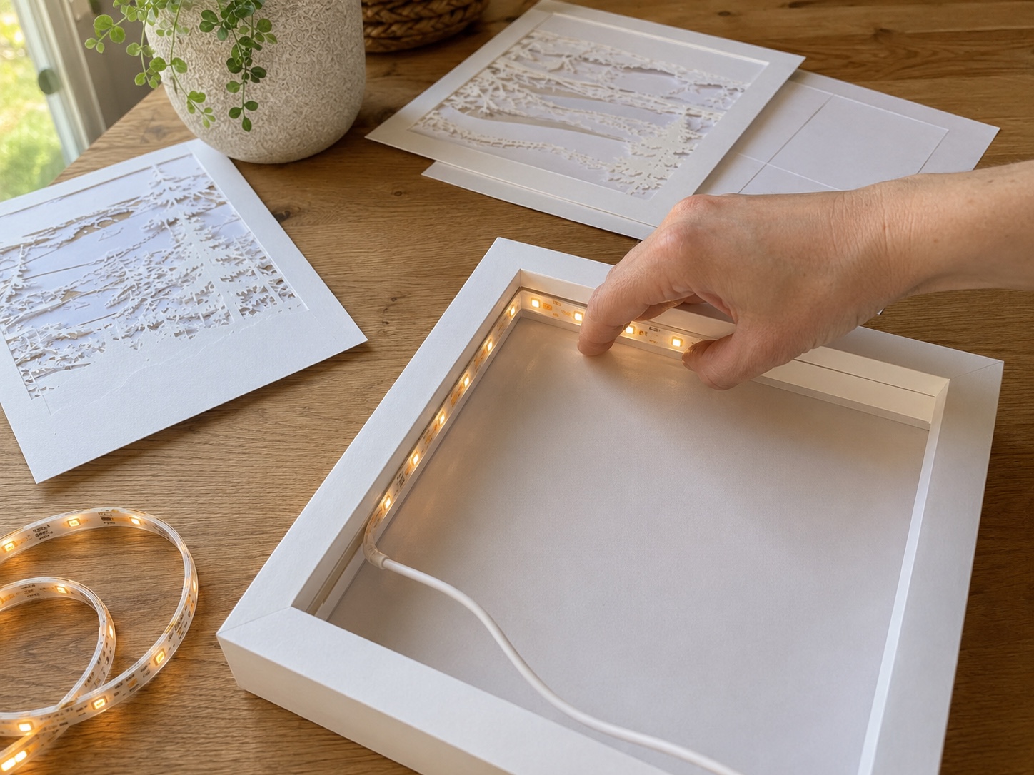 Choisir le bon papier pour une Lightbox — Vérifier le résultat · Stocker les feuilles à plat