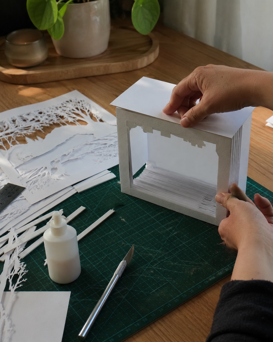 Assembler les couches et finaliser l’éclairage