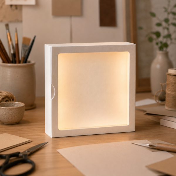 Cadre Lightbox Papier Carré — Lightbox SVG – aperçu 3